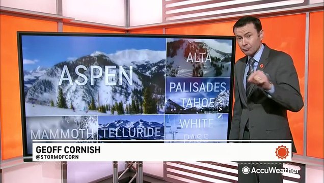 Your Thanksgiving week ski forecast for the western US