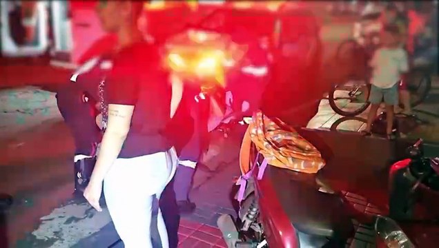 Mulher fica ferida em acidente no Parque São Paulo e motorista envolvido foge do local