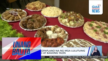 Ilang Pinoy, nagpaplano na ng mga lulutuing handa sa Pasko at Bagong Taon | Unang Balita