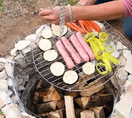 BBQ bliss! Quick, creative, and budget-friendly outdoor grill idea!