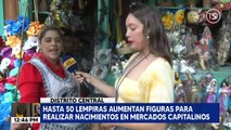 Hasta L50 aumentan de precio las figuras para realizar los nacimientos en los mercados capitalinos