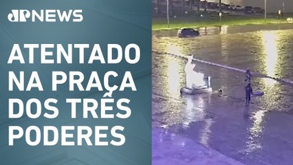 Laudo da PF indica que ‘homem-bomba’ segurou explosivo contra a própria cabeça