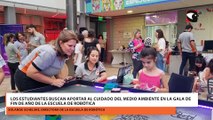 Los estudiantes buscan aportar al cuidado del medio ambiente en la Gala de Fin de Año de la Escuela de Robótica