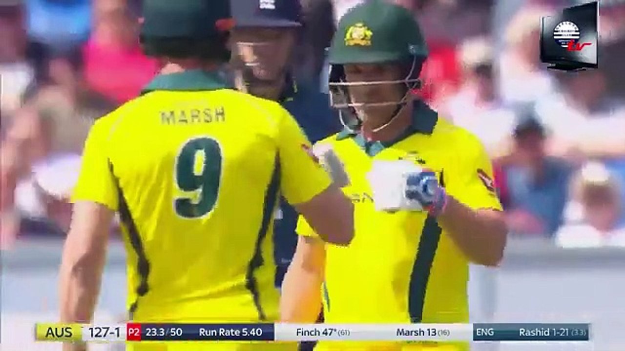 Aaron Finch 100  vs England 4th ODI 2018