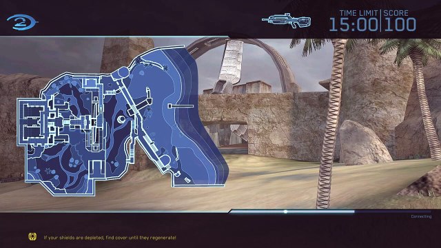 Halo 2 Classic Big Team - Big Team Slayer on Zanzibar Multiplayer Gameplay