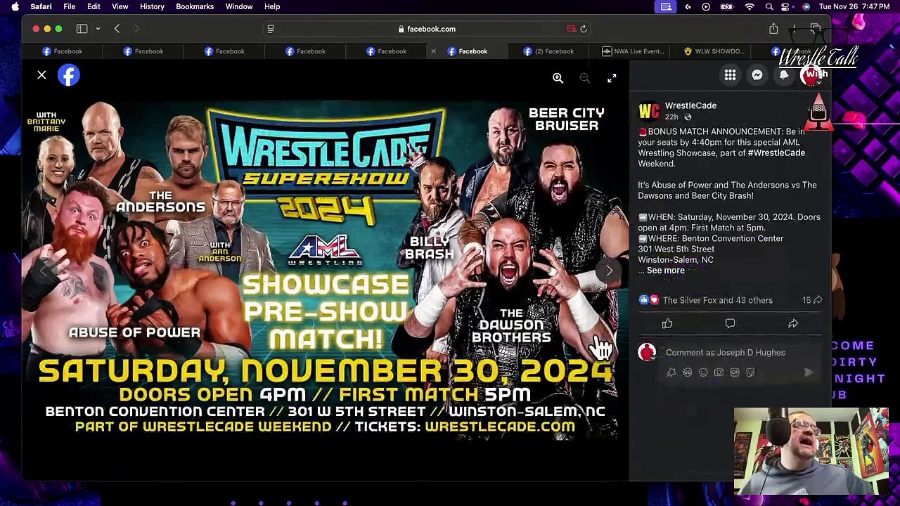 Upcoming events in the world of wrestling!