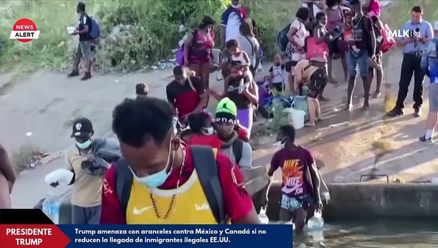 Trump amenaza con aranceles contra México y Canadá si no reducen la llegada de inmigrantes ilegales EE.UU.