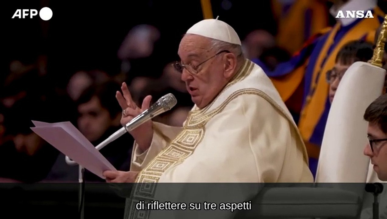 Papa: "Chi fa guerre con che faccia si presentera' davanti a Dio?"