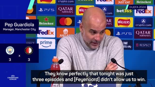 Guardiola's unsavoury explanation for face full of cuts