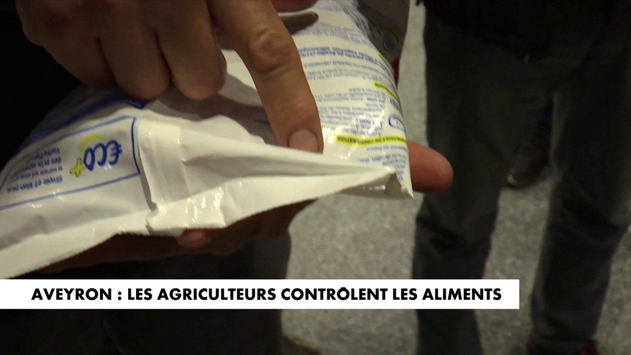 Aveyron : les agriculteurs contrôlent les aliments