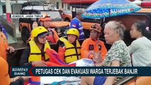 416 Kepala Keluarga di Jember Terdampak Banjir, Petugas Evakuasi Korban Lansia