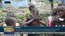 Grupo kenianas luchan por el derecho de sus niños a un entorno sano