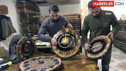 Ceviz Ağaçlarından Sanat Eserleri Yaratıyorlar