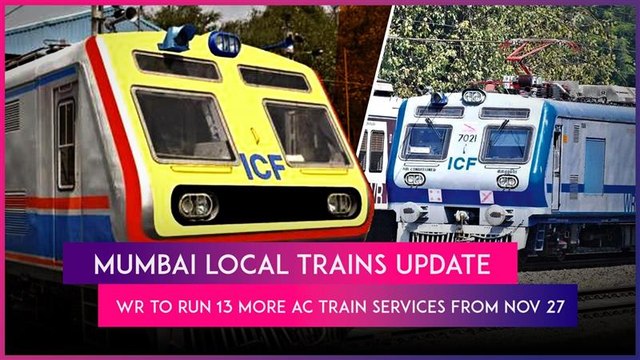 Mumbai Local Trains: Western Railway To Run 13 More AC Local Train Services From November 27