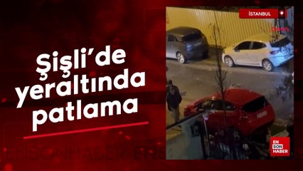 İstanbul'da kaldırımda yürüyen kişi yer altı patlamasında ağır yaralandı