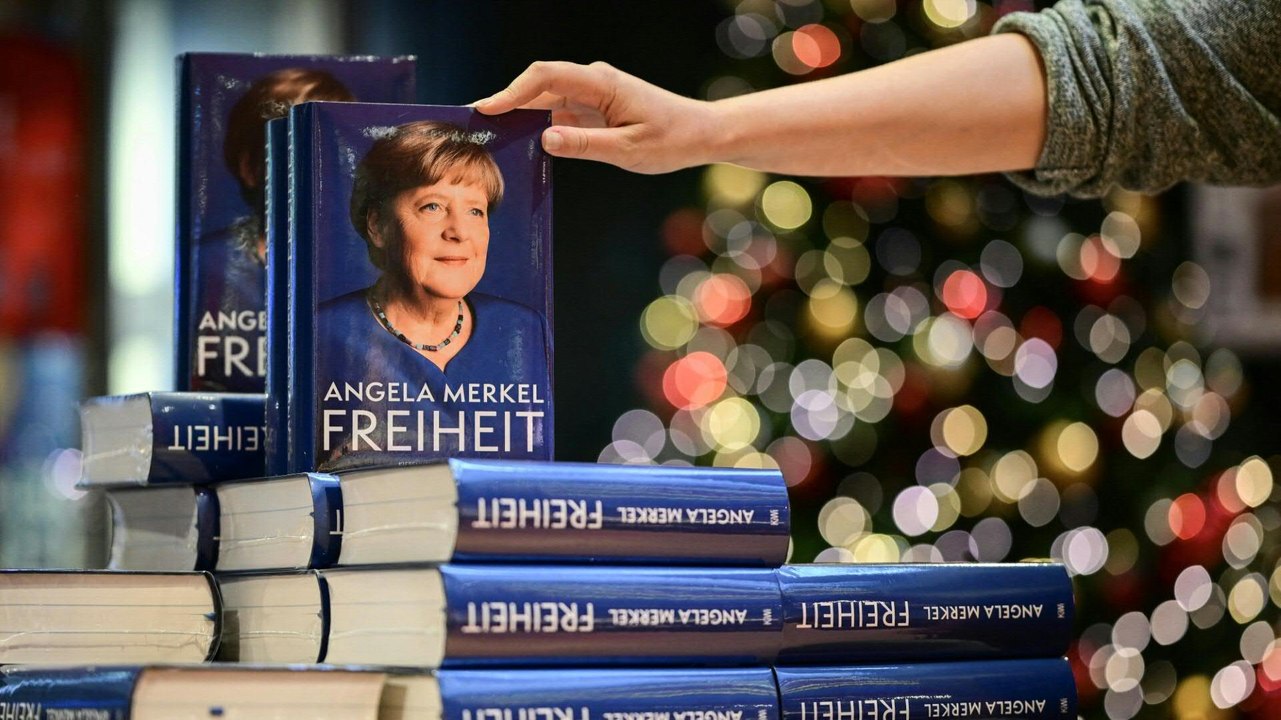 Merkels Buch 'Freiheit' stößt auf großes Interesse
