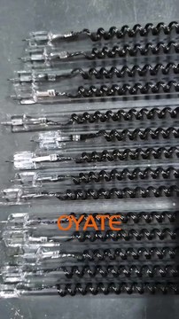 Carbon Infrared Lamp Industrial Heating Lamp OYATE Factory 1000W Carbon Fiber Infrared Heating Lamps