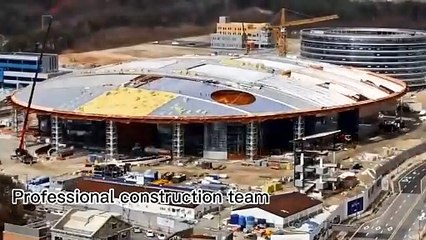 Space frame roof installation