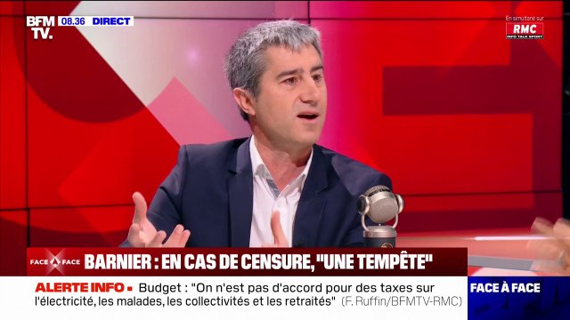 François Ruffin estime que Michel Barnier n'agit pas avec mépris mais déplore qu'il se tourne vers plus à droite que lui
