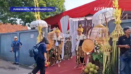 Kejadian Unik Pilkada Serentak 2024, TPS di Purwakarta Sambut Warga Pakai Tarian Adat