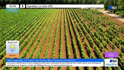 27/11/2024 - ICI Matin France Bleu Provence en vidéo
