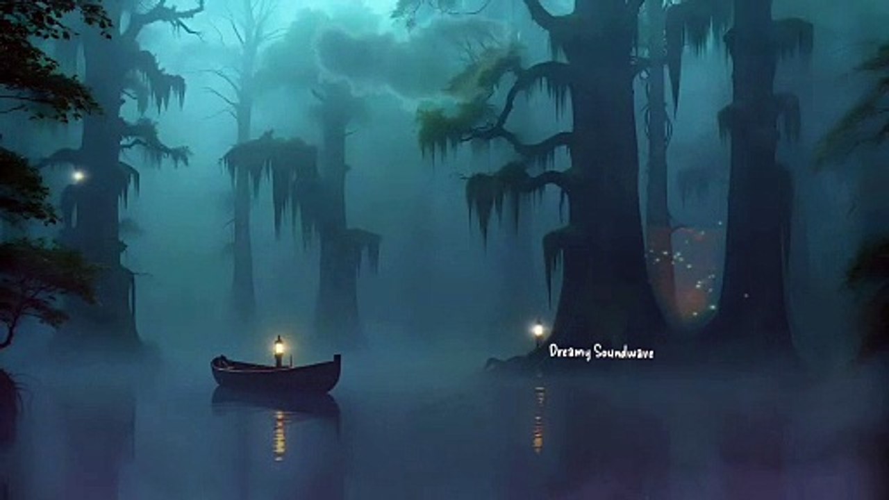 "Lo-Fi Vibes: Chill in the Misty Cypress Swamp"