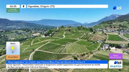 27/11/2024 - ICI Matin France Bleu Pays de Savoie en vidéo