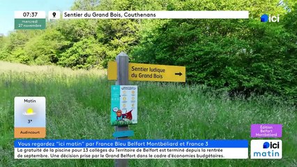 27/11/2024 - ICI Matin France Bleu Belfort Montbéliard en vidéo