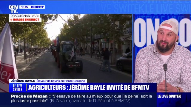 Pour Jérôme Bayle, la colère et la détermination des agriculteurs sont toujours là