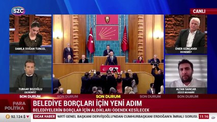 Belediyelerin bütçeden aldıkları pay kesilecek