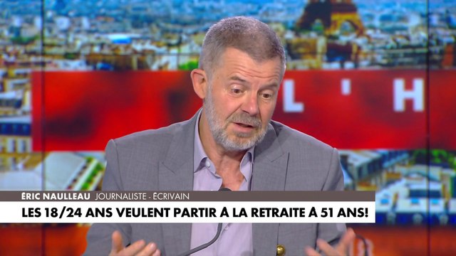 Eric Naulleau : «Les gens ne veulent plus travailler et faire l’amour»