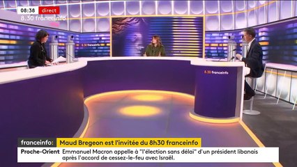 Le 8h30 franceinfo de Maud Bregeon