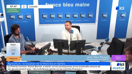 L'invité de la rédaction: Jean Marc Roussel, coordinateur du GAB 72