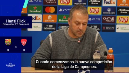 Flick tras la victoria del Barça: "Era importante ganar para recuperar la confianza"