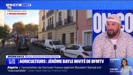 Colère agricole: "Notre situation ne s'est pas améliorée (...) elle s'est même aggravée", assure Jérôme Bayle