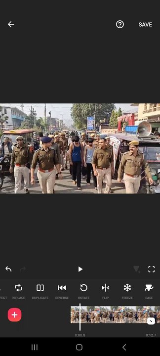 डकैती करने वाले बदमाशों का पुलिस ने जुलूस निकाला