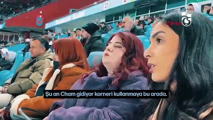 Trabzonspor’dan Şeyma öğretmene duygusal video; maçı avuç içinde yaşadı (VİDEO EKLENDİ)
