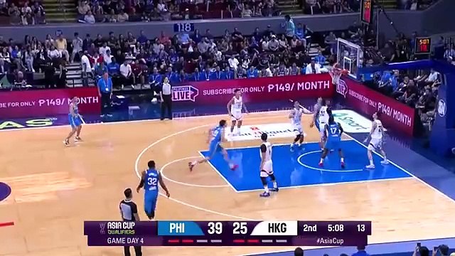 Philippines 🇵🇭 vs. Hong Kong, China 🇭🇰 | Extended Highlights | FIBA Asia Cup 2025 Qualifiers