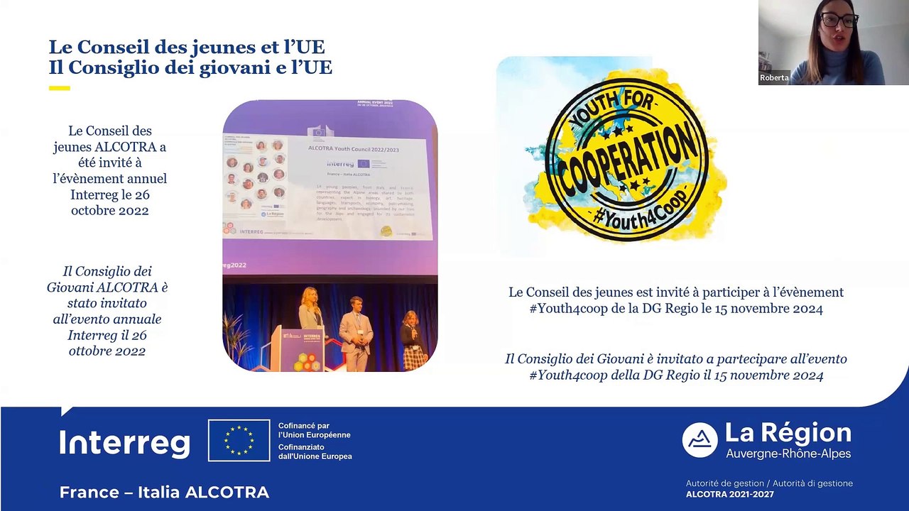 [WEBINAIRE] Quelles opportunités pour les jeunes sur le territoire ALCOTRA ?