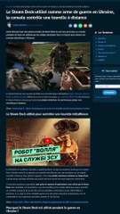 Le Steam Deck utilisé pour contrôler des mitraillettes #steamdeck