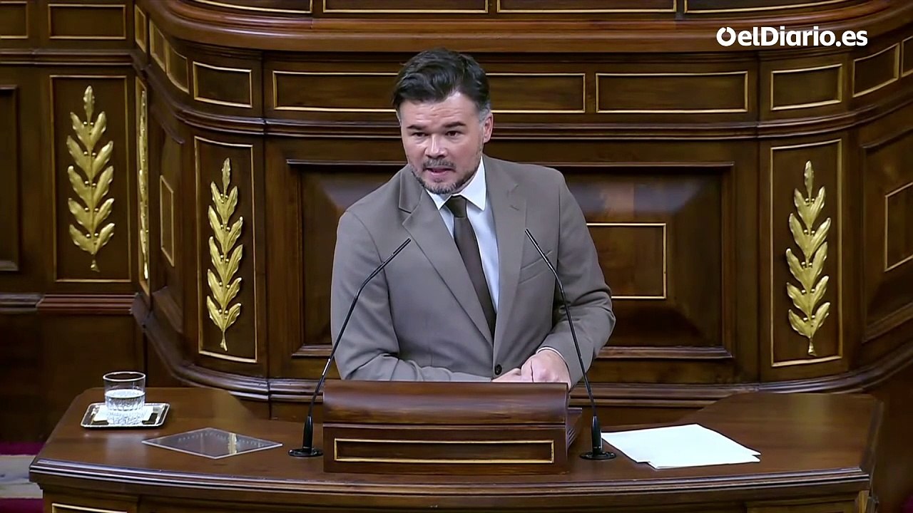Rufián: "Si más jueces hubiesen pringado en un supermercado quizás no habría siete empresarios murcianos pederastas en la calle"