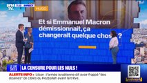 Censure: si Emmanuel Macron démissionnait, est-ce que ça changerait quelque chose? BFMTV répond à vos questions