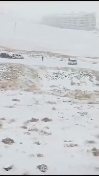 van kar yağışı kazaları beraberinde getirdi