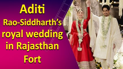 Aditi Rao-Siddharth celebrate love again with royal wedding in Rajasthan Fort