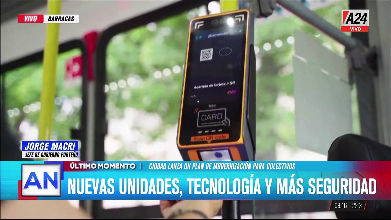 Jorge Macri anuncia importantes cambios en el transporte público de Buenos Aires
