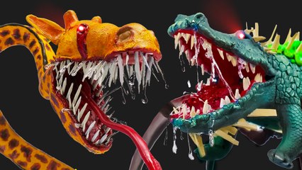 Zoochosis VS. Zoonomaly – DIY Crafting Challenge! 🐍💥 Mutant Animals BATTLE