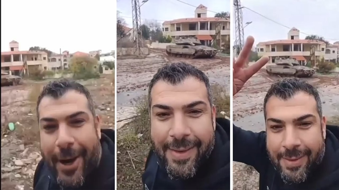 Ateşkes işe yaramış! Tankla tek başına dalga geçti...