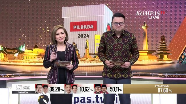 Peneliti Litbang Kompas Analisa Hasil Hitung Cepat Pilkada Jakarta hingga Jateng | SERIAL PILKADA