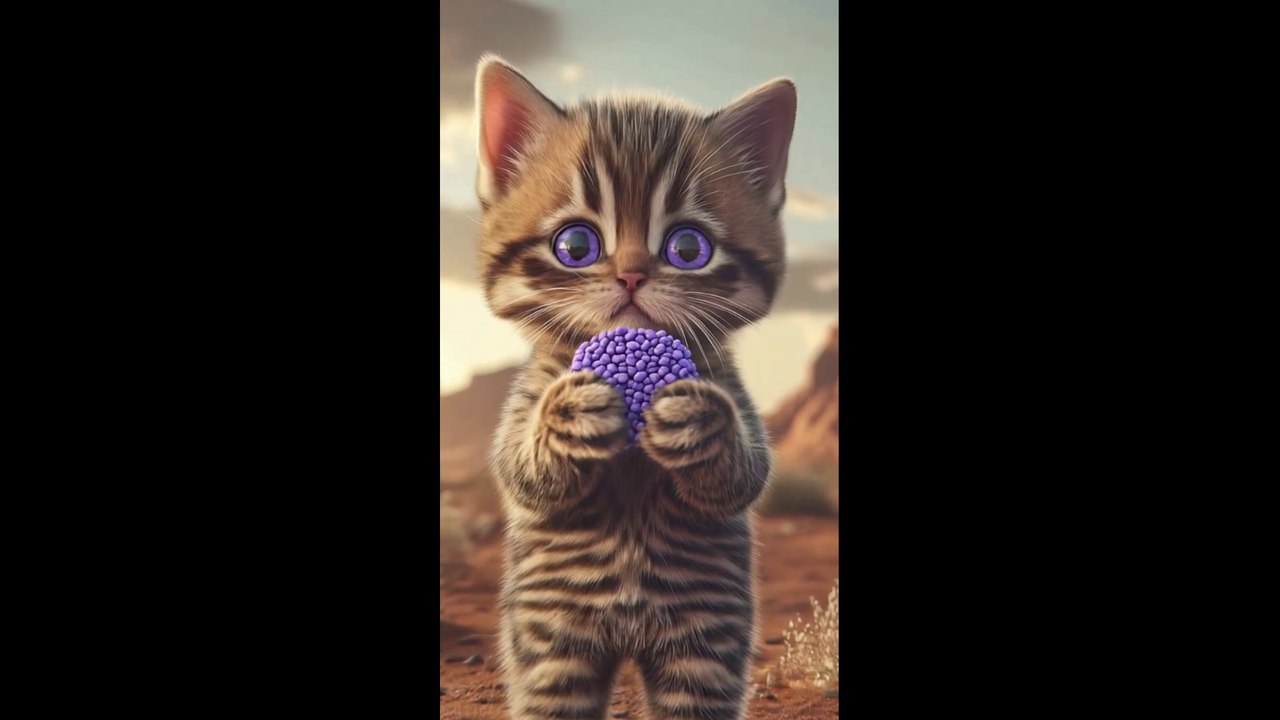 La fureur féline : les races félines et la puissance du désert sans fin #chat #fond d'écran #animation