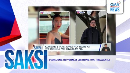 SAKSI RECAP: Korean stars Jung ho-yeon at Lee dong-hwi, hiwalay na (Aired on November 26, 2024)